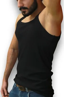 Durable Fitness Tank Top: Organic Cotton Breathable Marathon Champion • $15.99