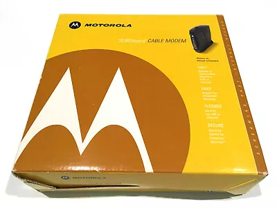  ❤️ Motorola SURFboard Cable Modem SB5100 CIB Complete • $34.95