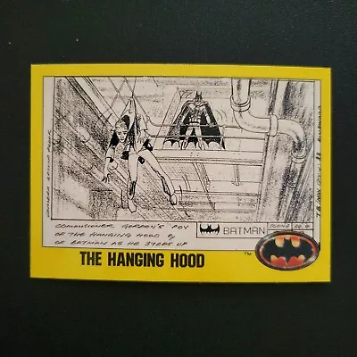 TOPPS BATMAN (1989 Series 2) #202  THE HANGING HOOD  Trading Card New/Sharp • $3.42