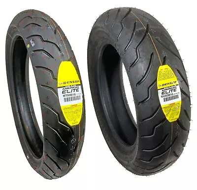 Dunlop American Elite MT90B16 MU85B16 Front Rear Motorcycle Tires Set • $414.44