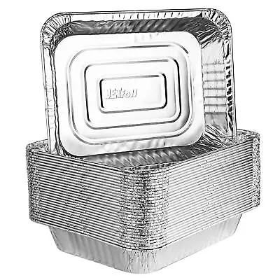 Disposable 9 X 13 Aluminum Foil Pans Half Size Deep Steam Table Bakeware - Co... • $29.22