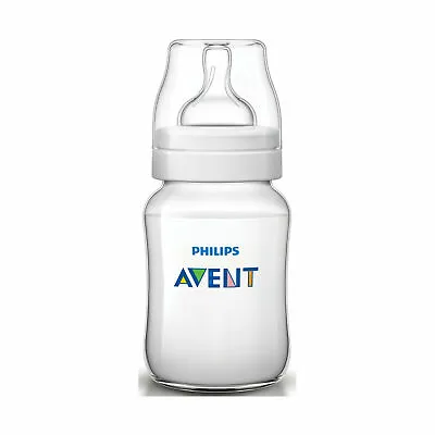 $20.10 • Buy Philips Avent Classic+ 1 Feeding Bottle 260ml 1m+ Anti-Colic (acc31) Free Post