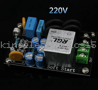 $11.96 • Buy 100A 220V Class A Power Amplifier Soft Start Delay Temperature Protection Board