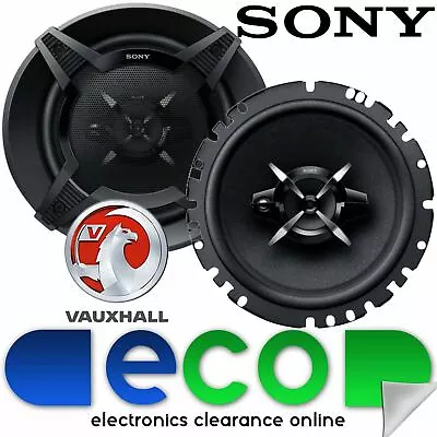 SONY Vauxhall Corsa B 1993 - 2000 17cm 540 Watts 3 Way Front Door Car Speakers • £79.95