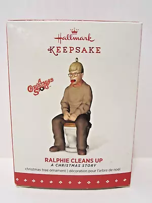 NEW Hallmark Ornament 2015 A Christmas Story - Ralphie Cleans Up B11 • $42