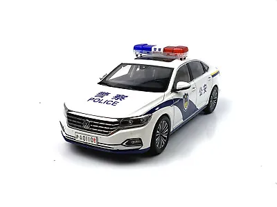 $94.99 • Buy 1:18 Volkswagen All New Passat Police Car 2019 Die-Cast Metal Model 