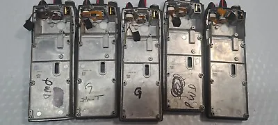 5 X HARRIS MACOM G3UK07418 P7100 RADIO BACK PLATES FOR PARTS • $79.99