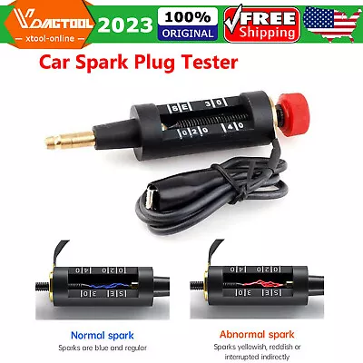 In Line Spark Plug Tester Ignition System Coil Engine Auto Diagnostic Test Tool • $1.99