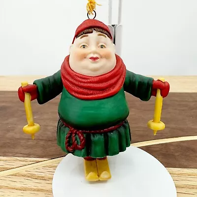 Department 56 Merry Makers Stanislav The Skier With Box Retired Ornament 93977 • $16.99