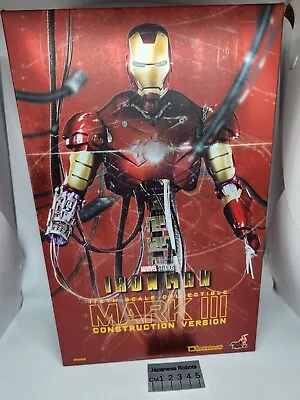 Hot Toys DS 003 Iron Man Mark III 3 Construction Version 1/6 Scale Figure • $298