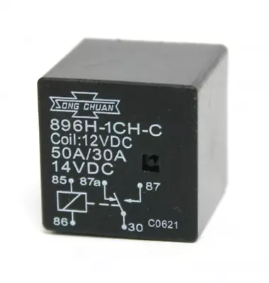 (2 Pcs) Song Chuan Relay896H 1CH C 12VDC 896H-1CH-C-12VDC 896H-1CH-C 12VDC • $19.99