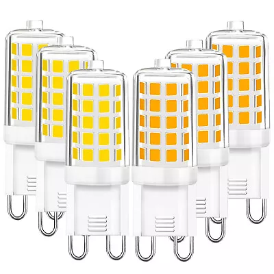 4W G9 LED Light Bulb Bi Pin Base 360°Beam Angle Chandeliers Bulbs 400LM Lighting • $11.98