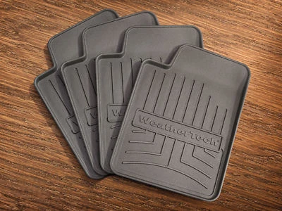 $9.95 • Buy WeatherTech FloorLiner Drink Coasters - Floor Mat- 4 Pack