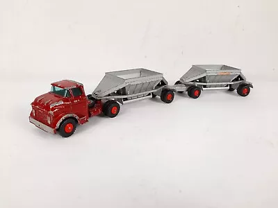 Vintage Matchbox King-Size K-4 GMC Fruehauf Hopper Truck & Double Trailer • $38.75