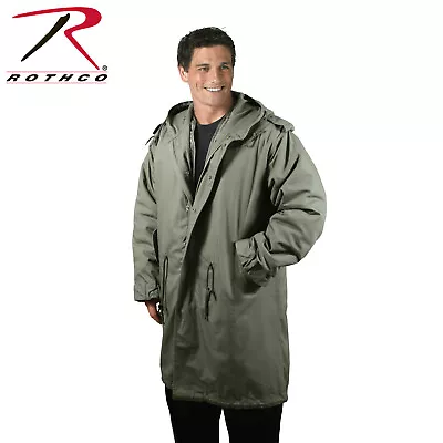 Rothco M-51 Fishtail Military Parka Olive Drab Black 9462 • £109.94