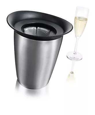 Vacu Vin Rapid Ice Champagne Cooler Stainless Steel • $49.99