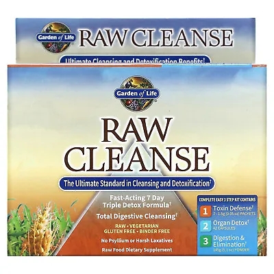 $34.29 • Buy Garden Of Life RAW Cleanse The Ultimate Standard In Cleansing And Dairy-Free,