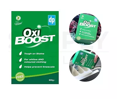 £5.49 • Buy Dri-Pak 600g Clean & Natural Oxi Boost Stain Limescale Remover Laundry Aid 