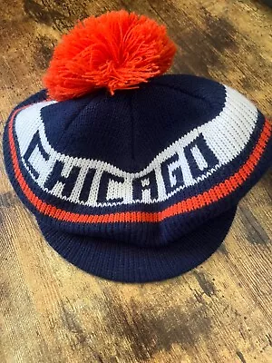 Vintage Chicago Bears Knit Golf Hat • $9.99