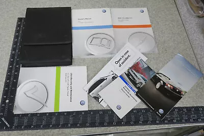 2012 12 Volkswagen Eos Navigation Owner's Manual Set Book -free Ship- Om513 • $36