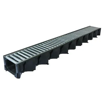 Aco Hexdrain High Strength Drainage Channel Galvanised Steel Grating 1000mm A15 • £14.63