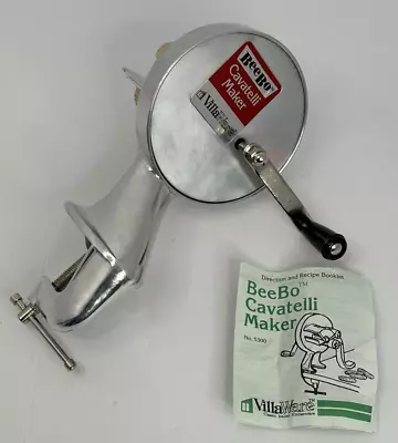 VillaWare BeeBo Cavatelli Gnocchi Maker #600 GN  Berarducci Vintage Model #5300 • $54.99