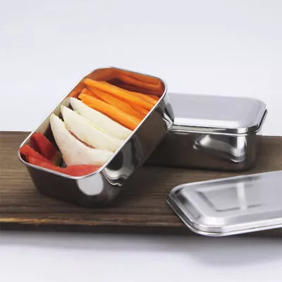£13.81 • Buy Lunch Container Metal Food Container Metal Food Box