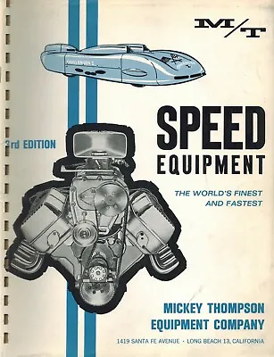 Mickey Thompson 1963 Vintage Speed Equipment Company Catalog44pg CD Rom PDF • $8.46