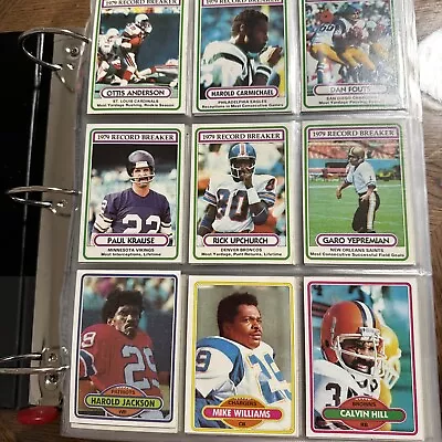 1980 Topps Football Complete Set (528 Cards) Nice NM Set • $149.99