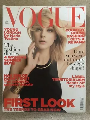 Vogue - August 2006 - Label Territorialism - Cosmetic Surgery Debate • £9.75