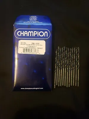 Champion 708-4.2 Metric Jobber Drills 118 Degree Point (12 PK) • $24.99