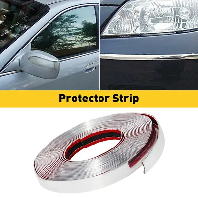 Chrome Trim Molding Strip Car Body Door Side AntiScratch Protector For Honda • $11.99