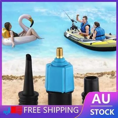 Pump Valve Adapter Inflatable Sup Pump Adaptor For Kayaking Dinghy Pontoon Boat • $10.59