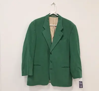 Yves Saint Laurent Wool & Silk Green Vintage Blazer Jacket • £60