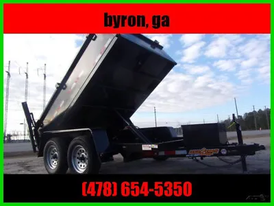 2024 Down 2 Earth Trailers 6X10 24 High Side 7K Small Dump Trailer Landscape New • $100