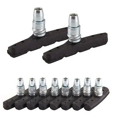 5Pair Mountain Bicycle V Braking Pads Blocks Shoes For Bike V Brake System Black • $5.99