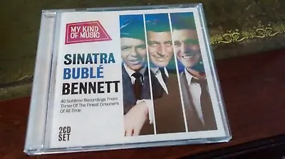 TONY Bennett/frank Sinatra/michael Buble- My Kind Of Music (2CDS - NO CASE INC • £1.89