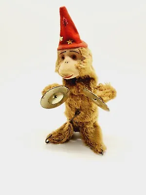 £34.42 • Buy Vintage 1940's ALPS Wind-up Monkey With Brass Cymbals Toy Made In Japan 