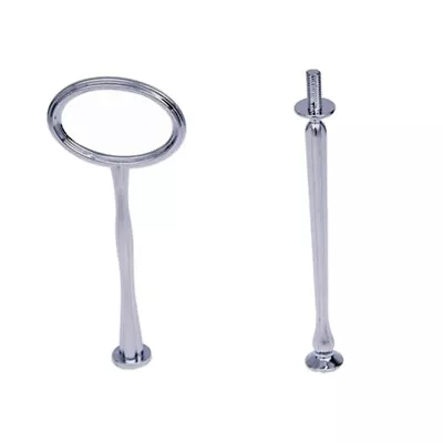 5 Wedding Metal 2 Tier Cake Stand Center Handle Rods Fittings Kit L5F8 • $15.64