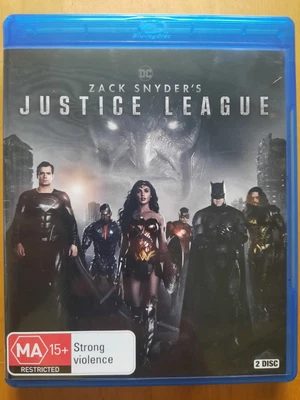 $13 • Buy Dc Zack Snyder’s Justice League (ma15+) Blu-ray Free Post 