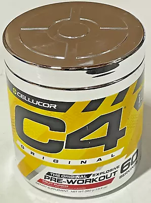 Cellucor C4 Original Pre Workout Powder - 60 Servings Fruit Punch Exp 10/2024 • $27.95