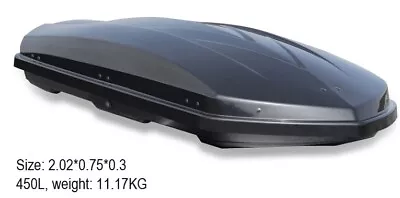 Car 4X4 Roof Box Pod Size: 2.02*0.75*0.3M 450L 11.17kg • $569