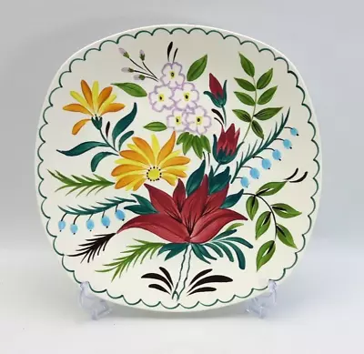 Midwinter Stylecraft Bella Vista 24cm Lunch / Dinner Plate -Hand Painted Vintage • £15