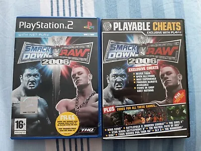 WWE Smackdown Vs Raw 2006 Plus Action Replay Cheat Disc • £12