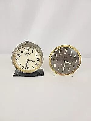 Lot Of 2 Vintage Westclox Alarm Clocks For Parts Or Repair Big Ben & Ben Hur • $39.92