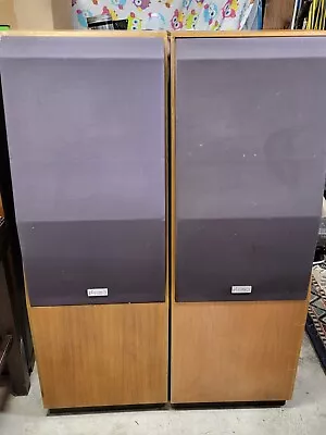 $549.95 • Buy RARE Dynaco Phase Iii Model 80 Speakers Walnut Wood A25XL On Steroids HOLY GRAIL