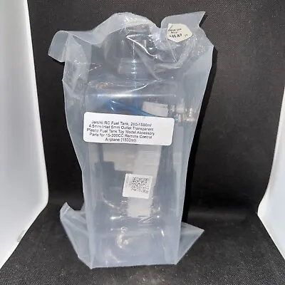 1500ml Transparent Anti-leakage Fuel Tank Oil Box For Gasoline Airplane RC ModFa • $22.50