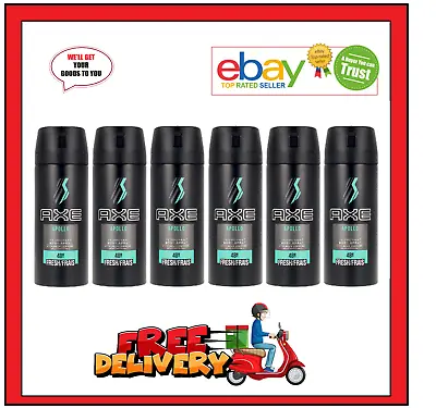 £17.95 • Buy Axe Deodorant Body Spray. Apollo. 48 Hour Fresh - 6 X 150ml Cans