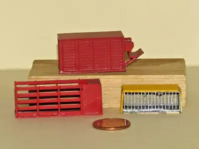 3 N Scale CIRCUS / CARNIVAL WAGON BODIES For Model Train Layouts & Displays • $4.50