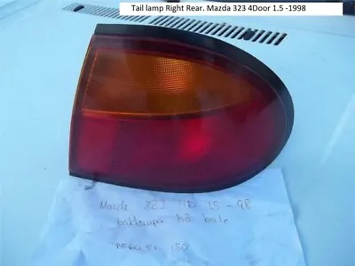 Tail Lamp Right Rear. Mazda 323 4Door 1.5 -1998 • $23